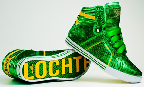 Ryan Lochte Green Shoes