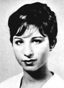 Barbara Streisand Yearbook Picture