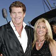 The Hoff and the Soon-to-be-former Mrs. Hoff