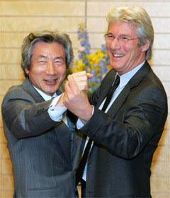 The Chairman Kaga and the Richard Gere tripping the light fantastic