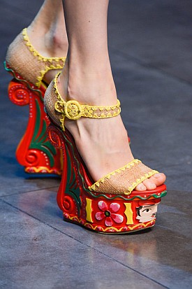 dolce and gabbana platform shoes