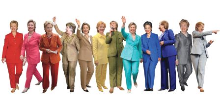 The Hillary Clinton Pantsuit Rainbow