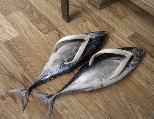 gucci fish sandals